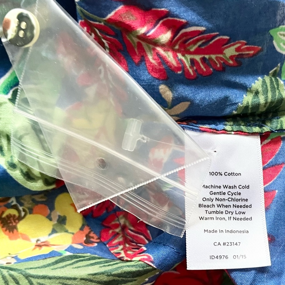 TALBOTS TROPICAL HAWAIIAN PRINT TOP NWT AND SKIRT Resort Vacation Date - Picture 5 of 12